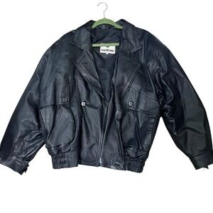 Diamond Leather Jacket Men's Size Small